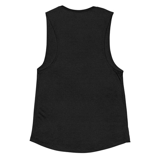 Ladies’ Muscle Tank Good Plays Only Softball